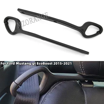 1 Пара Удлинительных Направляющих Крючков Держателя переднего ремня безопасности Для Ford Mustang gt EcoBoost 2015-2021 Автомобильные Аксессуары