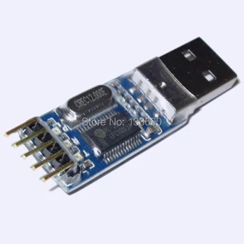 1 шт./лот PL2303 Модуль адаптера преобразователя USB в RS232 TTL с пылезащитной крышкой PL2303HX