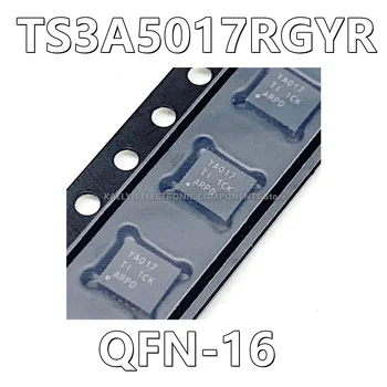 10 шт./лот TS3A5017RGYR TS3A5017 YA017 Двухконтурный переключатель микросхем 4:1 12 Ом 16-VQFN