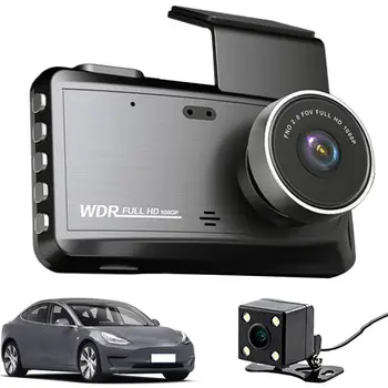 1080P Полный автомобильный видеорегистратор Видеорегистратор для вождения Cam Камера 170 градусов HD Широкоугольный объектив Ночного видения Поддержка USB
