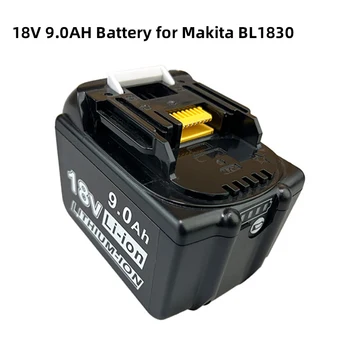 18V 9.0AH Аккумулятор для Makita BL1830 9000mAh Литий-ионная Отвертка Аккумуляторные Батареи для BL1840 BL1850 LXT400 с зарядным устройством