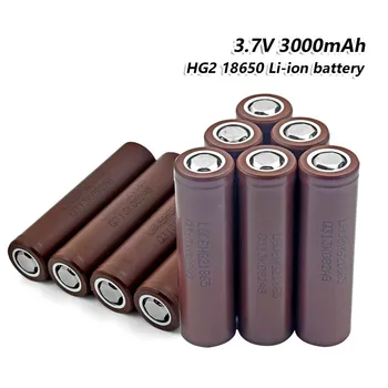 20 ШТ. Оригинальный аккумулятор HG2 18650 3000 мАч 18650HG2 3,6 В, предназначенный для hg2 Power, аккумуляторная батарея для аккумуляторной батареи