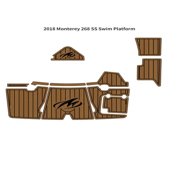 2018 Monterey 268 SS Платформа для плавания со ступеньками, лодка из пены EVA, палубный пол из искусственного тика