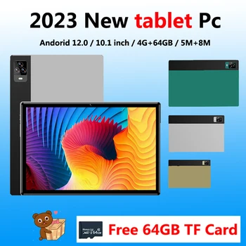 2023 Новый Самый Продаваемый Планшетный ПК Android 12,0 4G + 64GB + Бесплатная 64GB TF карта Планшет 4G WIFTGPS Планшет для Подарков Планшет Android