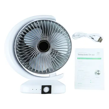 3-Скоростной Небольшой настольный вентилятор с питанием от USB, Бесшумный домашний портативный мини-вентилятор для офиса в общежитии
