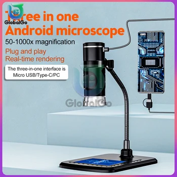 50x-1000x Беспроводной цифровой Микроскоп Ручной USB HD Инспекционная камера Лупа Для ремонта сотового телефона Инструмент для пайки