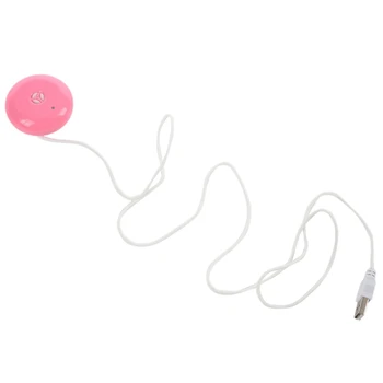 5X Розовый Пончик Увлажнитель Воздуха USB Офисный Настольный Мини-Увлажнитель Портативный Креативный Очиститель Воздуха Розовый