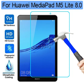 9H HD Закаленное стекло для Huawei Mediapad M5 Lite 8 8,0 JDN2-L09 Защитная пленка для экрана планшета для Huawei M5 Lite 8