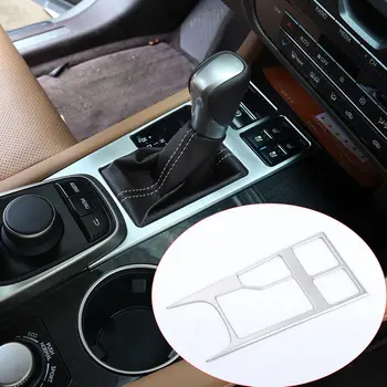 ABS Хромированная внутренняя панель переключения передач, рамка, накладка для Lexus для RX200t 450 h 2016, автомобильные аксессуары