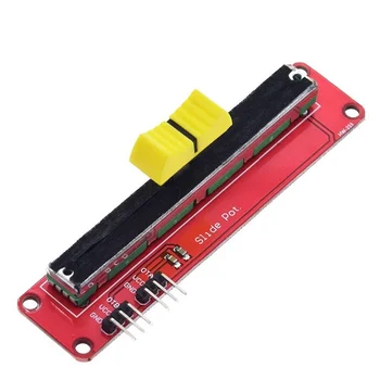 B10K Скользящий Ползунок Потенциометра Переключатель Слайд Блок Модуль для Arduino MCU ARM Электроника DIY