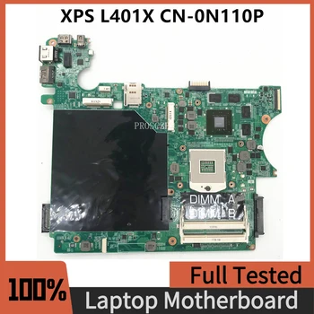 CN-0N110P 0N110P N110P Бесплатная Доставка Высококачественная Материнская плата Для ноутбука DELL XPS L401X Материнская плата 100% Полностью работает Хорошо