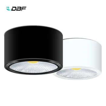 [DBF] Светодиодные светильники для поверхностного монтажа, 3 Вт, 5 Вт, 7 Вт, 12 Вт, светодиодный потолочный светильник, Кухня, Ванная Комната, светильник с регулируемой яркостью, COB Downlights, Лампа
