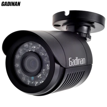 GADINAN Аналоговая камера видеонаблюдения 800TVL 1000TVL Пуля IP66 Водонепроницаемый HD 3,6 мм Объектив ИК-Фильтр Ночного Видения Мини ABS Корпус