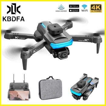 KBDFA XT5 4K HD Дрон С двойной Камерой, Четырехсторонний Квадрокоптер Для обхода препятствий, Оптический Поток, Складные Дроны С Дистанционным Управлением, Игрушки, Подарки