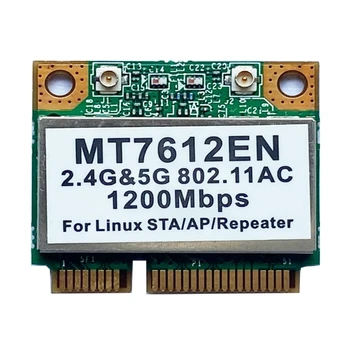 MT7612EN Двухдиапазонный модуль Wi-Fi 2,4 ГГц / 5 ГГц 802.11AC 1200 Мбит/с-карта P9JB