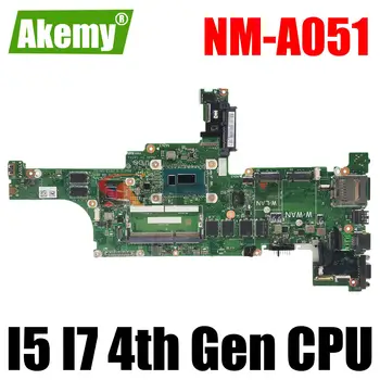 NM-A051 для материнской платы ноутбука Lenovo thinkpad T440S с процессором I5 I7 4-го поколения N14M-GS-S-A1 GPU FRU: 00HW092 100% Протестировано