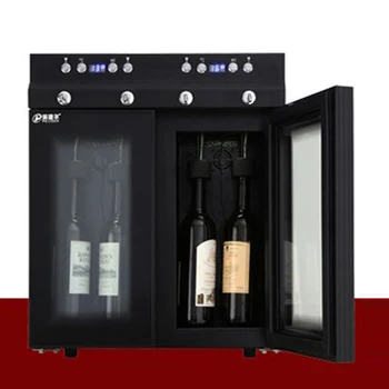 SC-4P коммерческий диспенсер для вина в холодильнике с постоянной температурой, сохраняющий свежесть, винный шкаф, машина для производства вина со льдом
