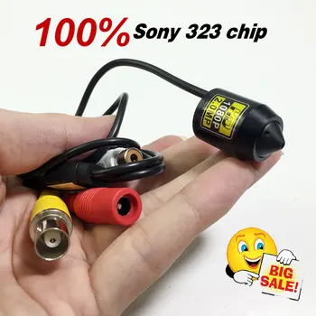 SONY323 Chip Маленькая мини-2-мегапиксельная HD-камера 1080P AHD Камера безопасности для внутреннего видеонаблюдения с объективом 3,7 мм
