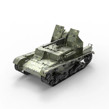 SSMODEL 35585 V1.7 1/35 3D печатный набор моделей из смолы Советский истребитель танков СУ-5-1