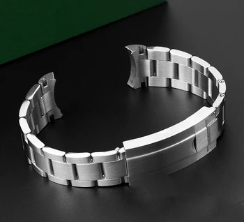 uhgbsd Точный стальной ремешок для часов Rolex с черным Водным Призраком Серии Green Diver