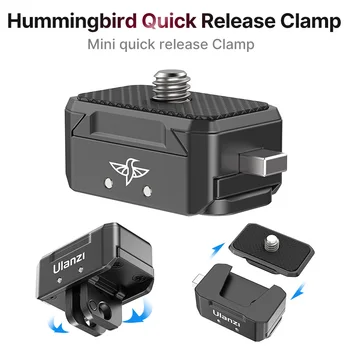 Ulanzi Hummingbird Быстроразъемная Система DSLR GoPro Штатив с шаровой головкой Magic Arm Quick Switch Kit Accessoreis Quick Realse Plate