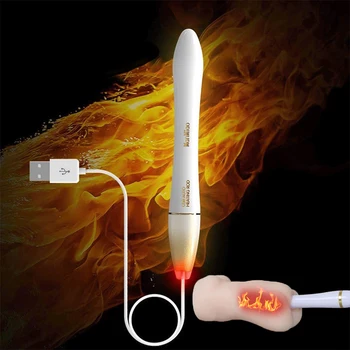 USB нагревательный стержень, умный термостат, нагреватель для секс-кукол, Силиконовая вагина, карманная грелка для киски, секс-игрушки для Aldult