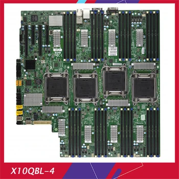 X10QBL-4 Для сервера Supermicro с четырехъядерным разъемом R3 (LGA2011) Материнская плата DDR4 E7-4800 v4/v3 с портами локальной сети GbE