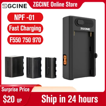 ZGCINE NPF Аккумулятор для камеры Быстрое Зарядное устройство NP-F550 NP-F750 NP-F960 F970 Аккумулятор для камеры SONY HVR-HD1000 HVR-HD1000E HVR-V1J