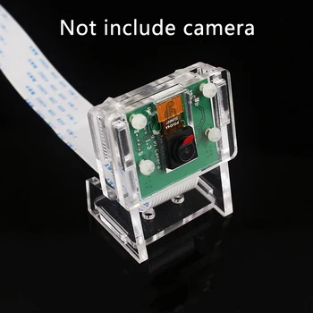 Акриловый держатель камеры, прозрачный чехол для мини-веб-камеры Raspberry Pi 3 OV5647, прозрачный чехол для официальной камеры Raspberry Pi