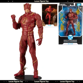 В наличии Mcfarlane Dc Mcfarlane The Flash: Несправедливость 2 Флэш-фигурка 7-Дюймовая (18 см) Модель Игрушки Оригинальная подлинная