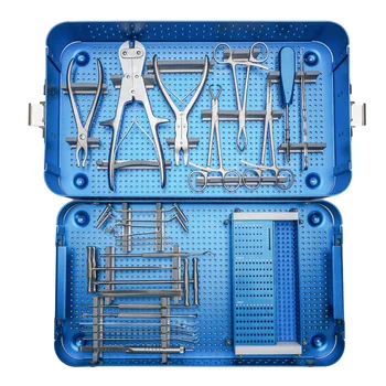 Высококачественные ортопедические хирургические инструменты, набор микропластинчатых инструментов для хирургии пальцев