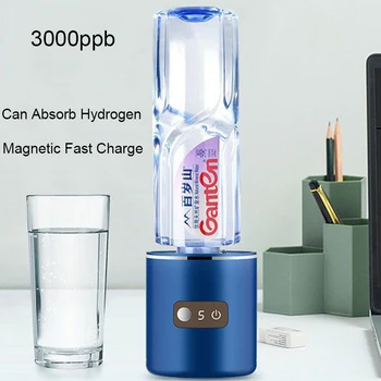 Высококонцентрированный SPE /PEM Генератор водородной воды Емкостью 3000 PPB Бутылка для фильтра воды Может соединяться с бутылкой минеральной воды