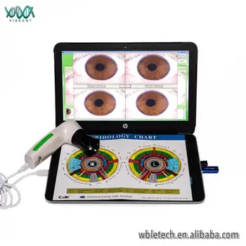 Высокоточный профессиональный портативный 5-мегапиксельный ири-анализатор радужной оболочки глаза iridology camera с pro iris