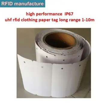 Дальнобойная UHF RFID бирка для одежды alien h3 860-960 МГц работает с ручным считывателем rfid uhf в магазине одежды для отслеживания запасов
