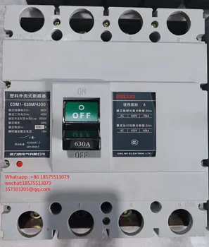 Для DELIXI CDM1-630M/4300 630A CDM1-400M/4300 400A Автоматический выключатель в пластиковом корпусе Воздушный выключатель