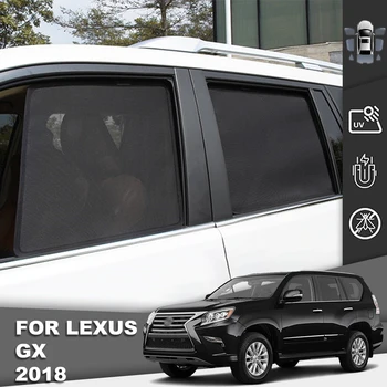 Для Lexus GX 460 J150 2009-2022 GX460 Магнитный Автомобильный Солнцезащитный Козырек Переднее Лобовое Стекло Сетчатая Занавеска Детское Заднее Боковое Окно Солнцезащитный Козырек Щит