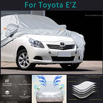 Для Toyota E'Z 210T, полные автомобильные чехлы, наружная защита от Солнца, ультрафиолета, Пыли, Дождя, Снега, Защитный чехол для автомобиля от града, чехол для Авто