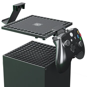 Для консоли Xbox Серии X, пылезащитный чехол, сетка для вентилятора-кулера с гарнитурой, стойка для контроллера, держатель для контроллера Xbox серии S
