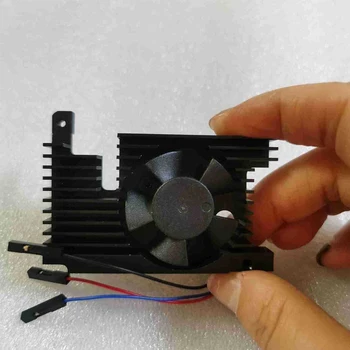 Для радиатора из алюминиевого сплава Raspberry Pi 4 Поколения 4B Raspberry Pi4 Защитный чехол Вентилятор охлаждения