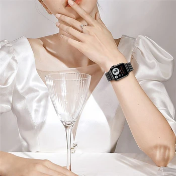 Для часов Applewatch Ремешок Из Титанового Металла Модные Прочные Удобные Легкие Офисные Аксессуары Ремешок Для Наручных Часов Ремень