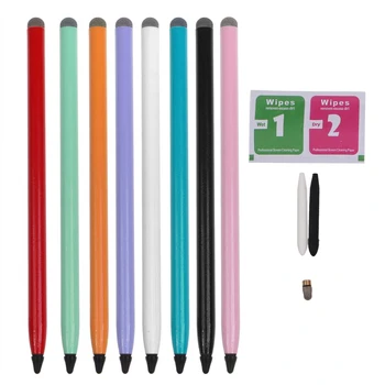 Емкостная резистивная ручка 2 в 1, Стилус с сенсорным экраном, карандаш Для планшета iPad, мобильного телефона, ПК, Емкостная ручка