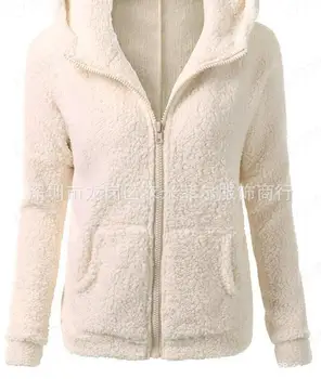 Женский плюшевый свитер, женский осенне-зимний кашемировый свитер из ягненка, женское новое верхнее пальто