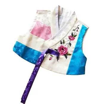 Женский традиционный жилет с компьютерной вышивкой Hanfu Vest