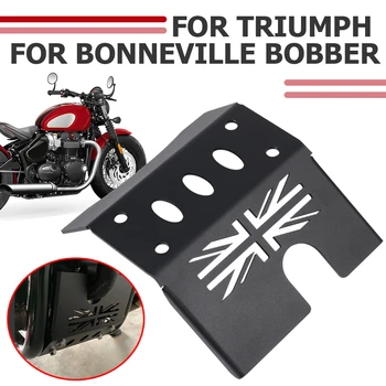 Защитная крышка двигателя мотоцикла, шасси, накладка, поддон, черный для TRIUMPH Bonneville Bobber, аксессуары, запчасти
