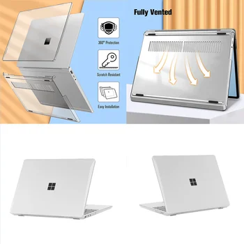 защитный чехол для ноутбука Microsoft steel cloth keyboard 12,4-дюймовый Go 2/1 13,5 3/4/5 1868/1951 (выпущен в 2022-2020 годах)-shell