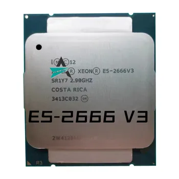 Используемый Xeon E5-2666V3 E5 2666v3 E5 2666 v3 2,9 ГГц Используемый Десятиядерный двадцатипоточный процессор 25M 135W LGA 2011-3