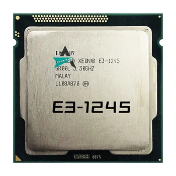 Используется Четырехъядерный восьмипоточный процессор Xeon E3-1245 E3 1245 с частотой 3,3 ГГц, 8M 95W LGA 1155