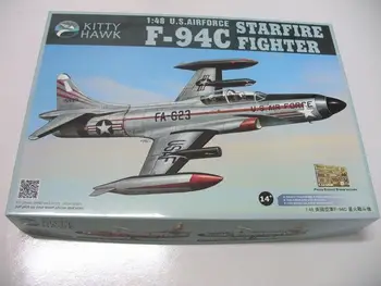 Комплект пластиковых моделей истребителей Kitty hawk KH80101 1/48 F-94C Starfire