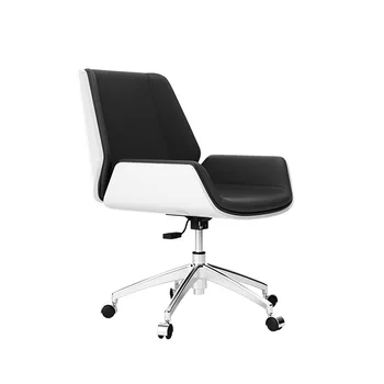 кресло ackrest Современный минималистичный Скандинавский Вращающийся стул для домашнего кабинета и Офиса