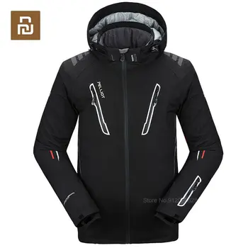 Лыжная куртка Youpin PELLIOT, Мужская ветрозащитная Водонепроницаемая дышащая термальная куртка для сноуборда, супер теплая куртка для горных лыж на открытом воздухе